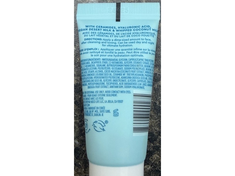 Kopari Moisture Whipped Ceramide Cream, 0.5 fl oz/15 mL