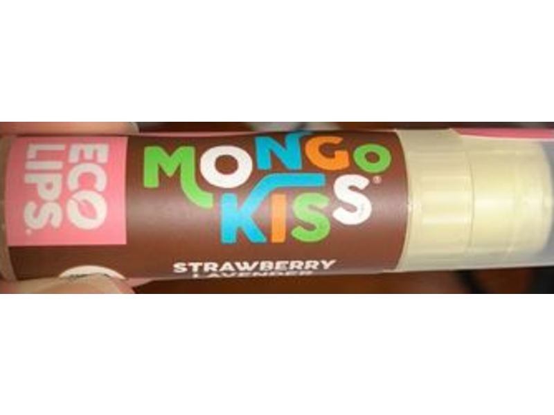 Mongo Kiss Eco Lip Balm, Strawberry, 0.25 oz