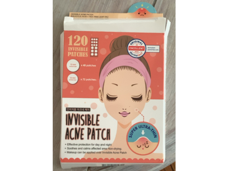 Look At Me Invisible Acne Patch, Salicylic Acid & Tea Tree Leaf Oil, 120 Count