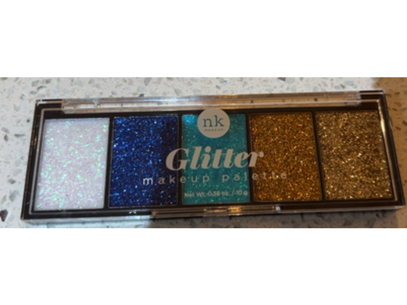 Nicka K Glitter Makeup Palette, FGPL02 Starry Nights, 0.36 oz/10 g
