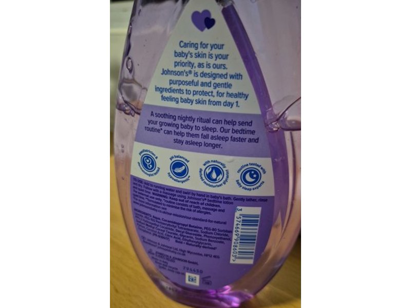 Johnson's Baby Bedtime Bath, 500 mL