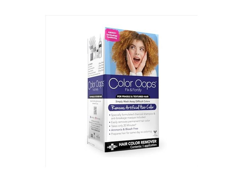 Color Oops Fix & Fortify Hair Color Remover, 1 Application