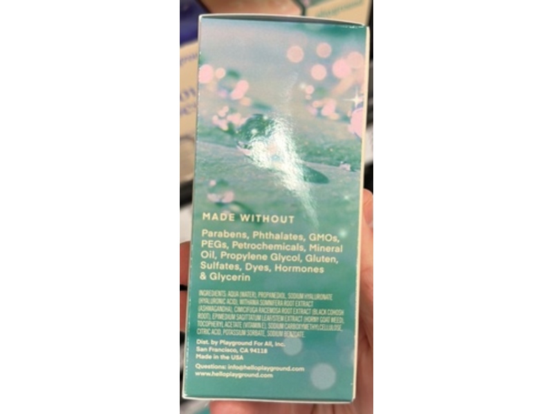 Playground Free Love Water-Based Personal Lubricant, 3.7 fl oz/109 mL