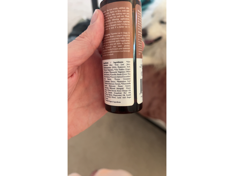 Beauty by Earth Self Tanning Water Bronzing Face Mist, Medium To Dark, 2.7 fl oz/80 mL