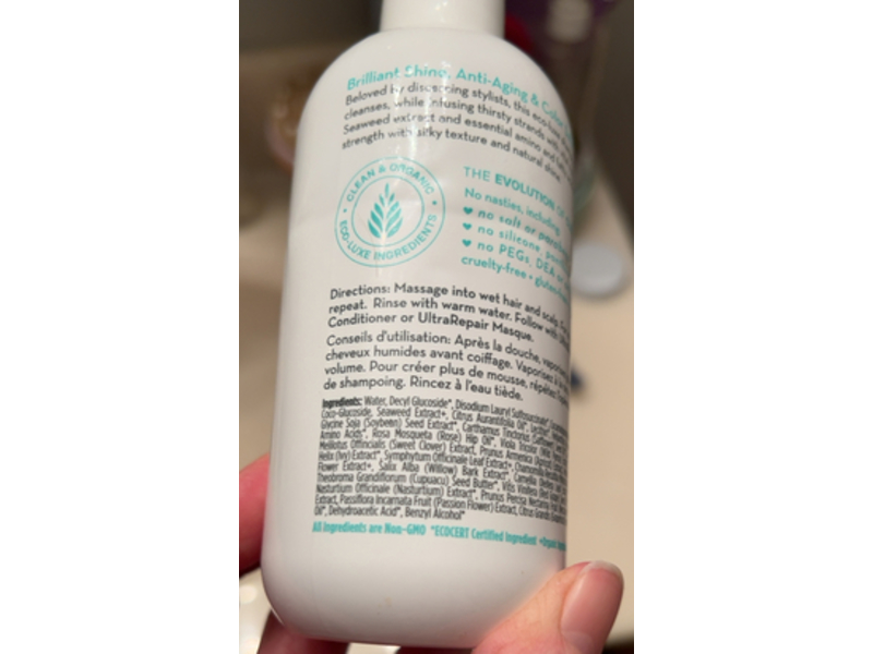 Evolvh Ultrashine Moisture Shampoo, 8.5 fl oz/250 mL