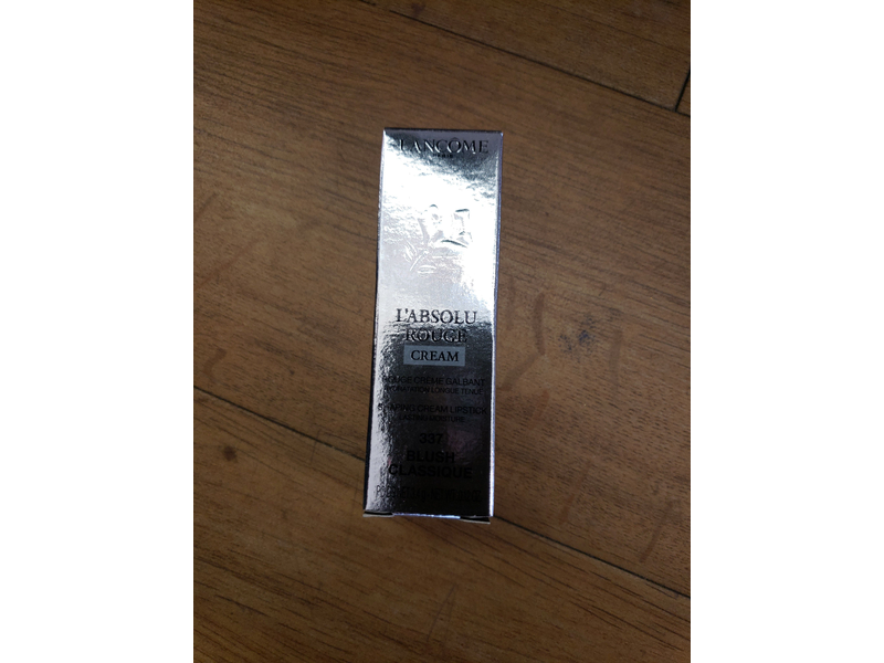 Lancome L'Absolu Rouge Cream Lipstick, Cool Pink Mauve, 0.12oz/3.4g