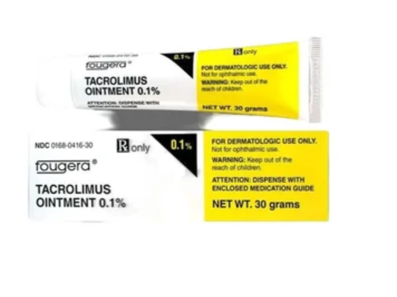 Tacrolimus Ointment, 0.1%, 30 g, Fougera (RX)