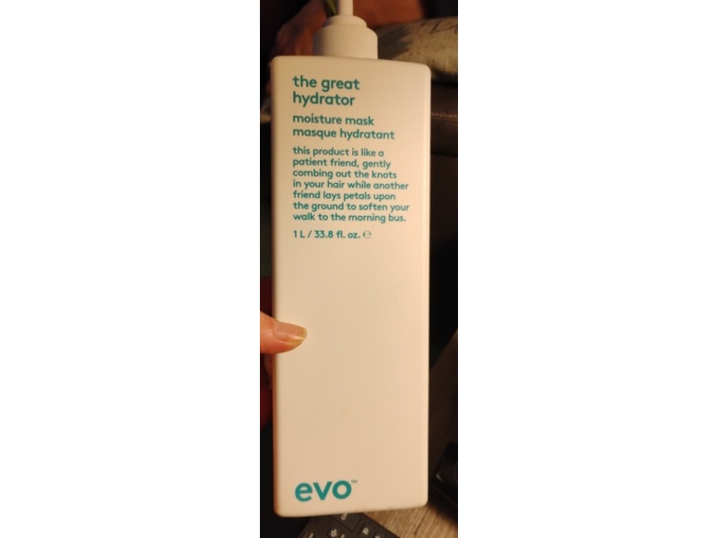 Evo The Great Hydrator Moisture Mask, 33.8 fl oz/1 L