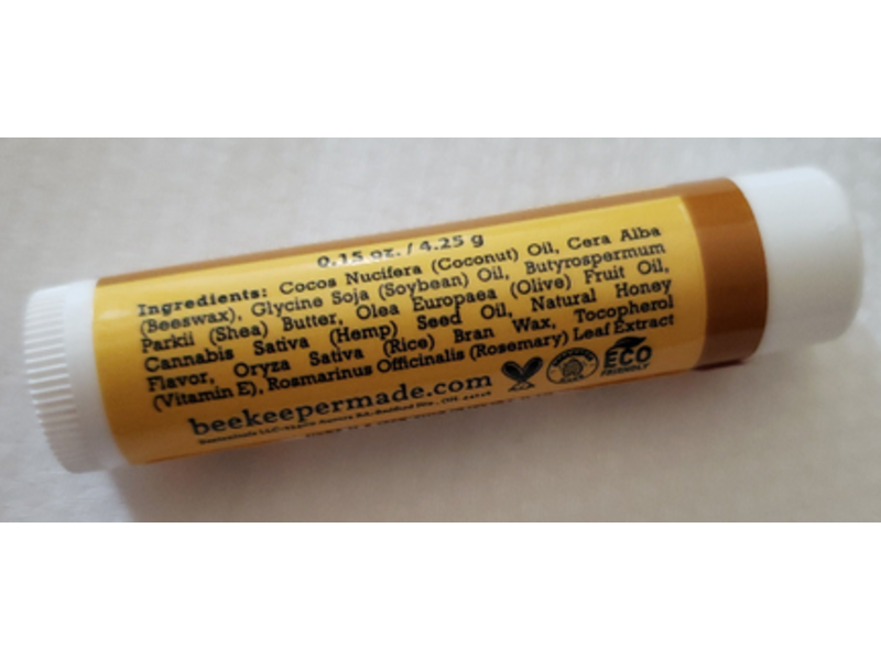 Beekeeper Made Beeswax Bulk Lip Balm, Honey Balm, 0.15 o/4.25 g, Pack Of 40