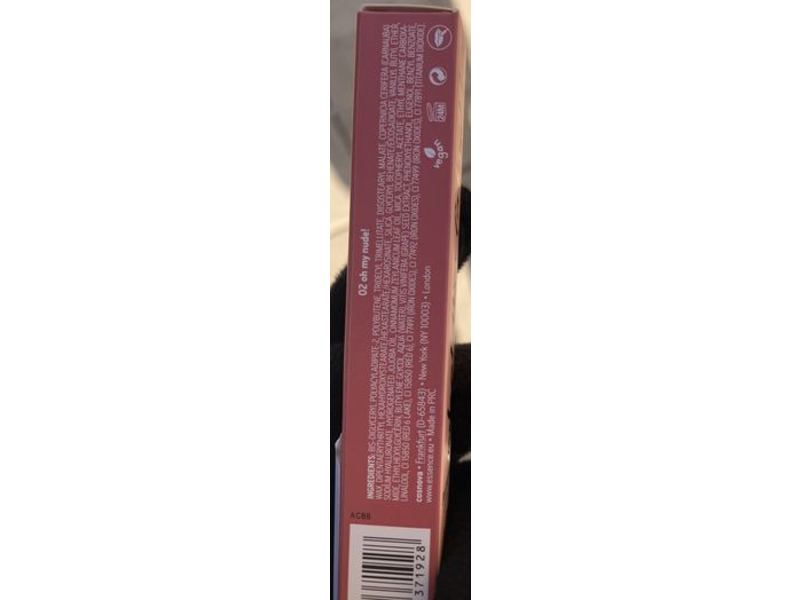 Essence What The Fake Plumping Lip Filler, oh my nude! 02, 0.14 fl oz/4.2 mL