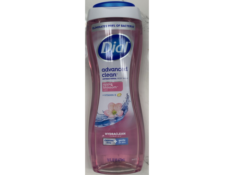 Dial Advanced Clean Body Wash, Apple Blossom, 16 fl oz/473 mL