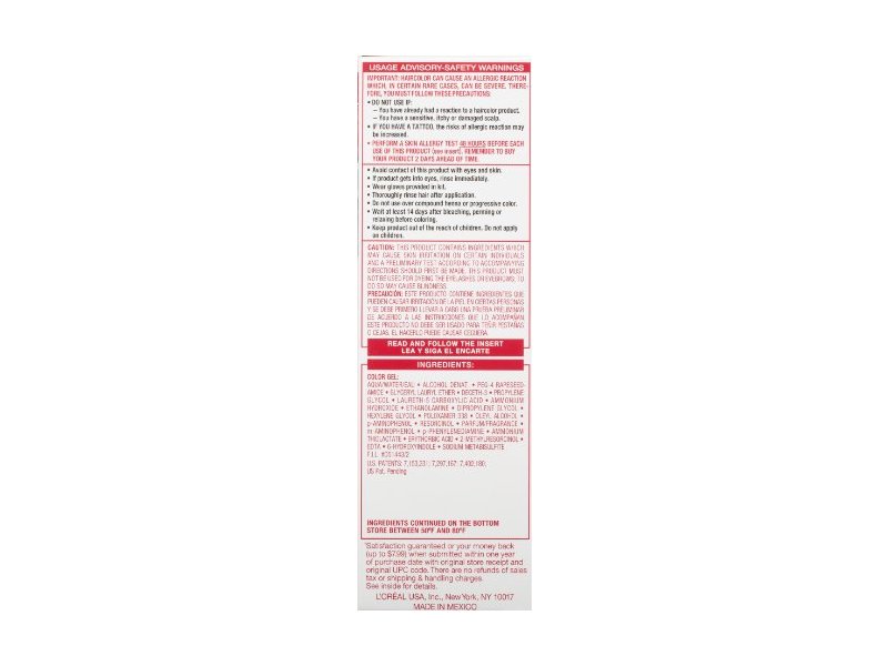 L'Oreal Paris Root Rescue 10 Minute Root Coloring Kit, 4 Dark Brown, 1 Application.