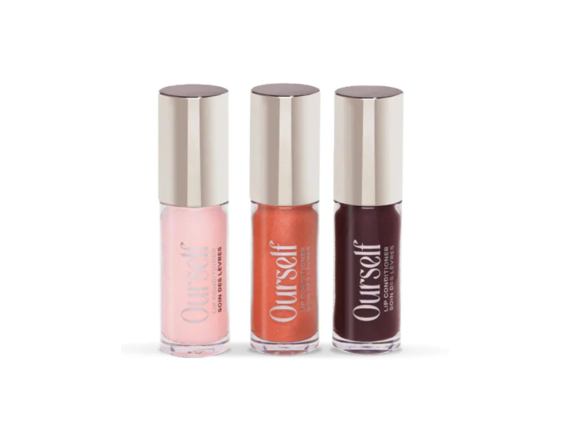 Ourself Mini Lip Conditioner Trio, Vitamin E, 0.1 fl oz/3 mL