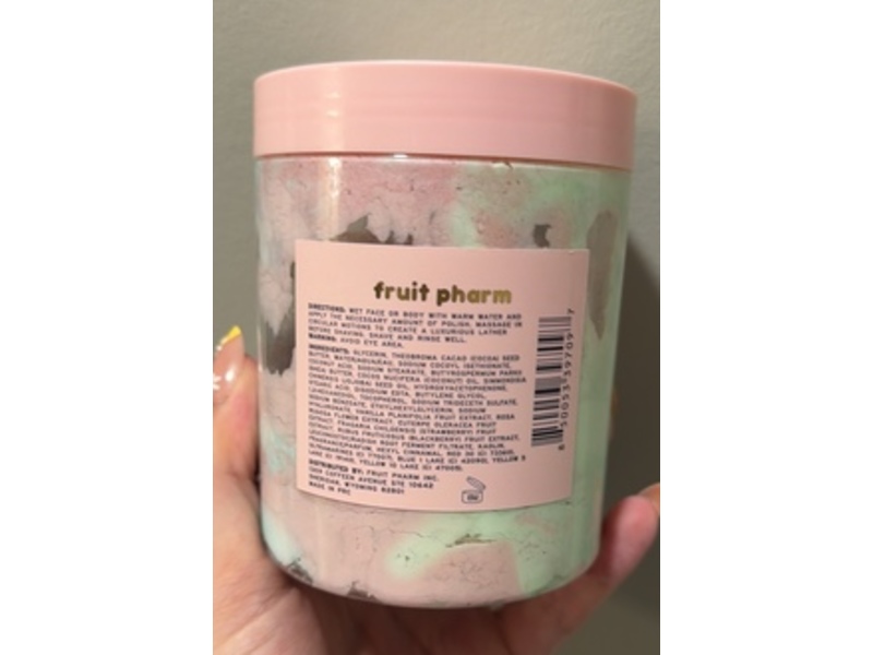Fruit Pharm Smoothing Shave Butter, Fruit Cake, 5 oz/142 g