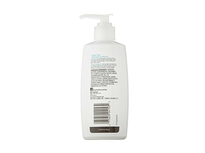 Olay Gentle Clean Foaming Cleanser, 6.78 oz/200 mL