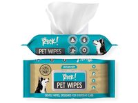 Dogs Rock! Cleansing & Deodorizing Pet Wipes, Unscented, 100 Count - thumbnail 1