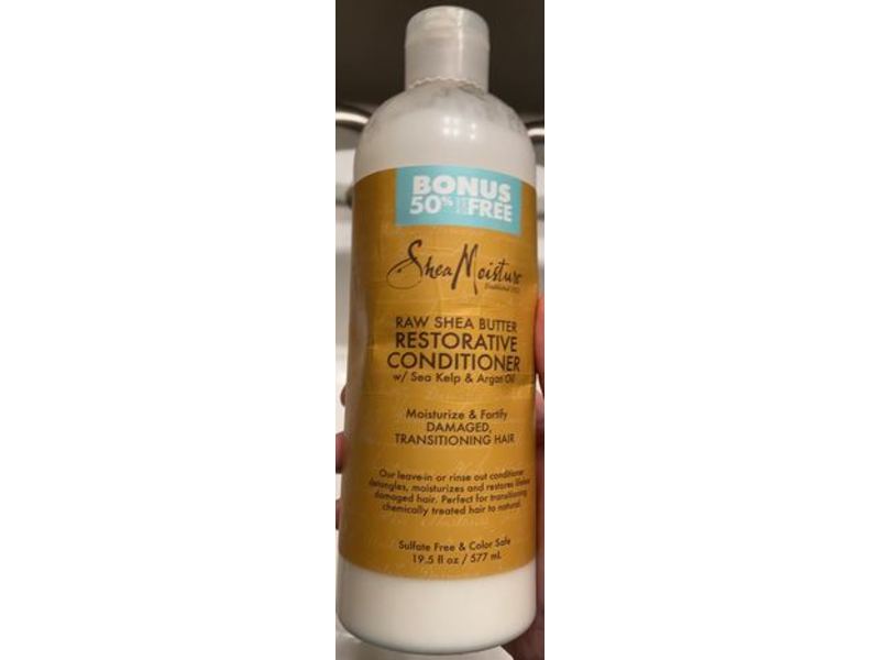 Shea Moisture Raw Shea Butter Restorative Conditioner, 19.5 fl oz/577 mL
