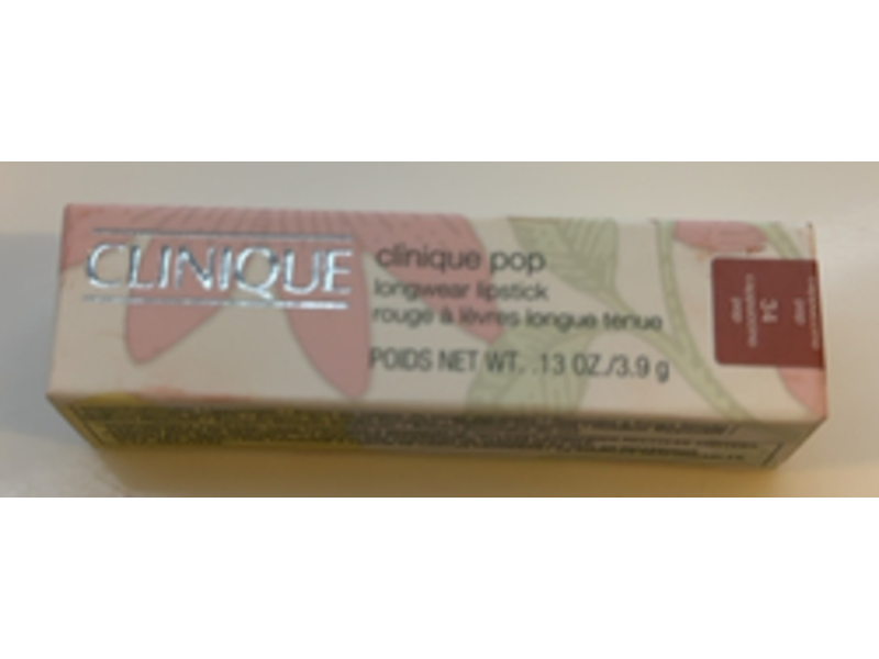 Clinique Pop Longwear Lipstick, Cappuccino Pop, 0.13 oz/3.9 g