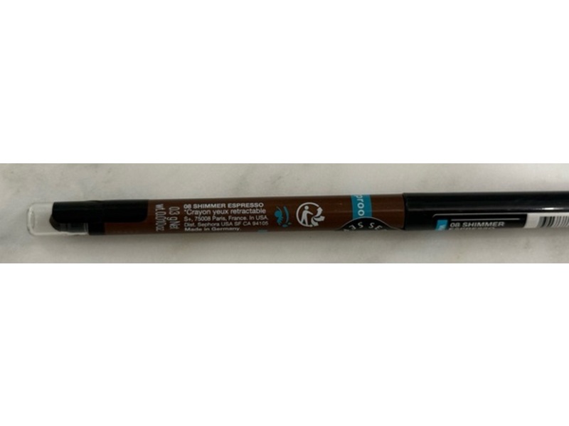 Sephora Collection Waterproof Retractable Eyeliner Pencil, 08 Shimmer Espresso, 0.01 oz/0.3 g