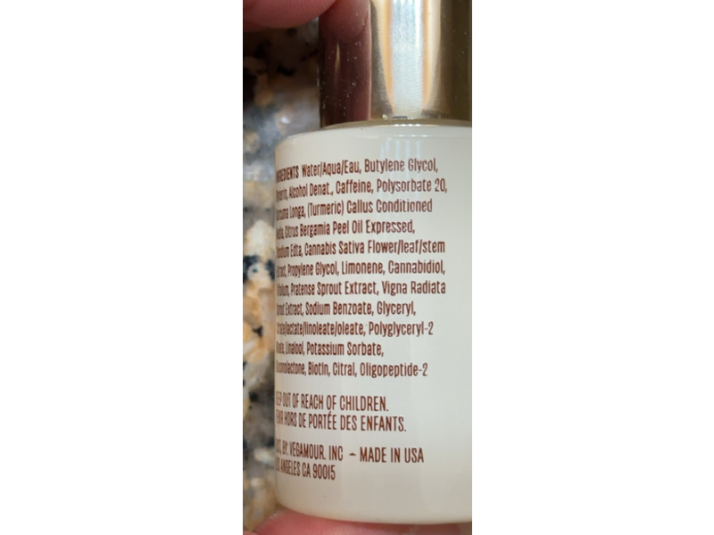 Vegamour, Gro+ Advanced Hair Serum, 1 fl oz/30 mL