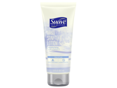 Suave Skin Solution Hand Sanitizer Lotion, Vitamin E, 3.0 fl oz/88.5 mL