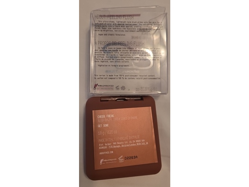 About - Face Cheek Freak Blush Balm, Get Some, 0.35 oz/10 g