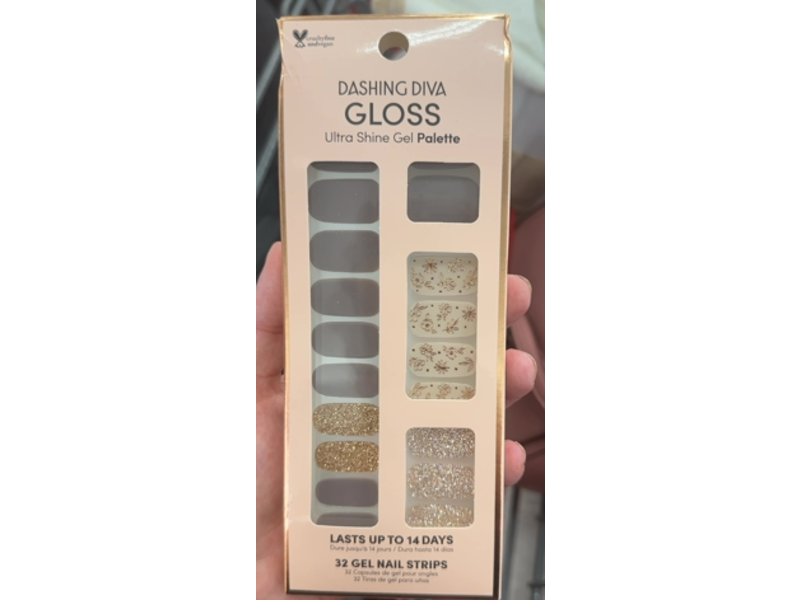 Dashing Diva Ultra Shine Gel Palette, Lavender Dreams, 32 Count