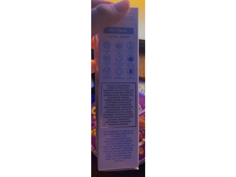 Global Beauty Care Facial Serum, Retinol, 1 fl oz/30 mL