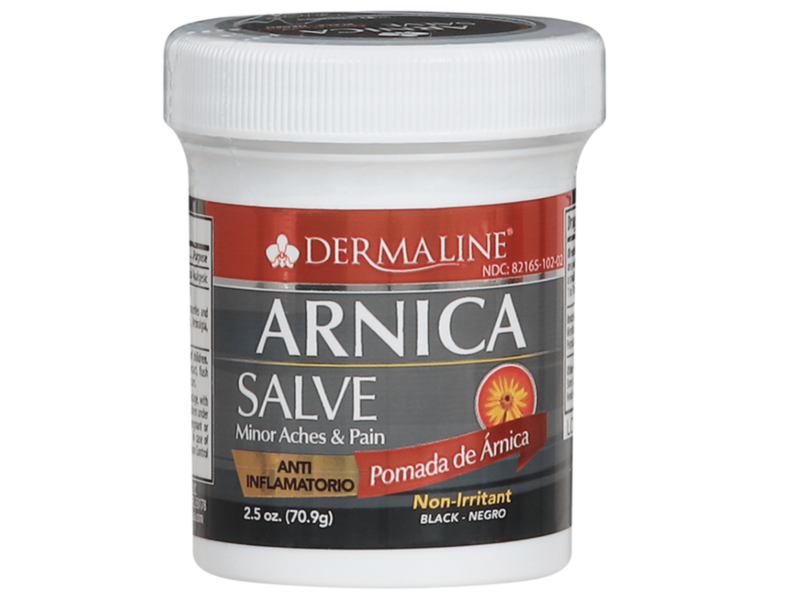 Dermaline Arnica Minor Aches & Pain Ointment, 2.5 oz/70.9 g