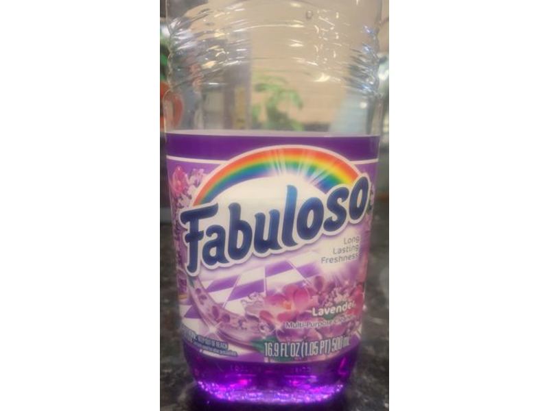 Fabuloso Multi-Purpose Cleaner, Lavender, 16.9 fl oz/500 mL, Pack Of 2