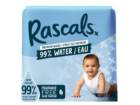 Rascals Premium Wipes, Water 99%, 216 Count - thumbnail 1