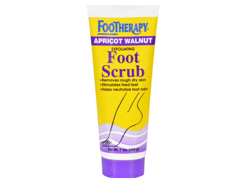Queen Helene Footherapy Exfoliating Foot Scrub, Apricot Walnut, 7 oz/198 g