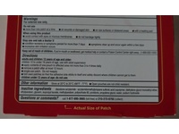 Tylenol Precise Pain Relieving Patch, Unscented, 4 Count - thumbnail 3