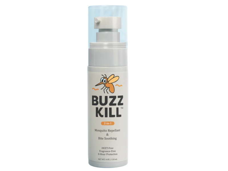 Buzzkill 2 In 1 Mosquito Repellant & Bite Soothing, 4 oz/118 mL