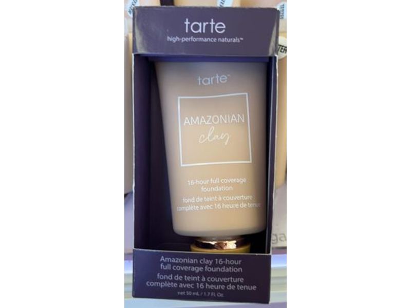 Tarte Amazonian Clay Foundation, 22G Light Golden, 1.7 fl oz/50 mL