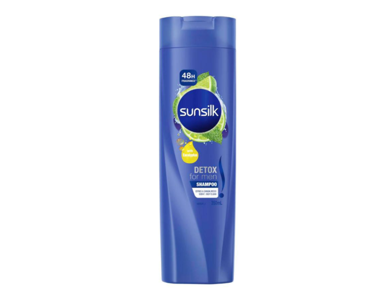 Sunsilk Men Detox Shampoo, Citrus & Sandalwood, 350 mL