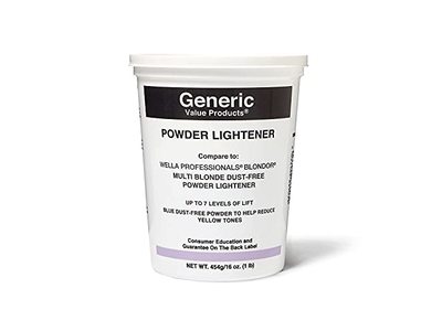 Generic Value Products Multi Blonde Dust-Free Powder Lightener, 16 oz/454 g