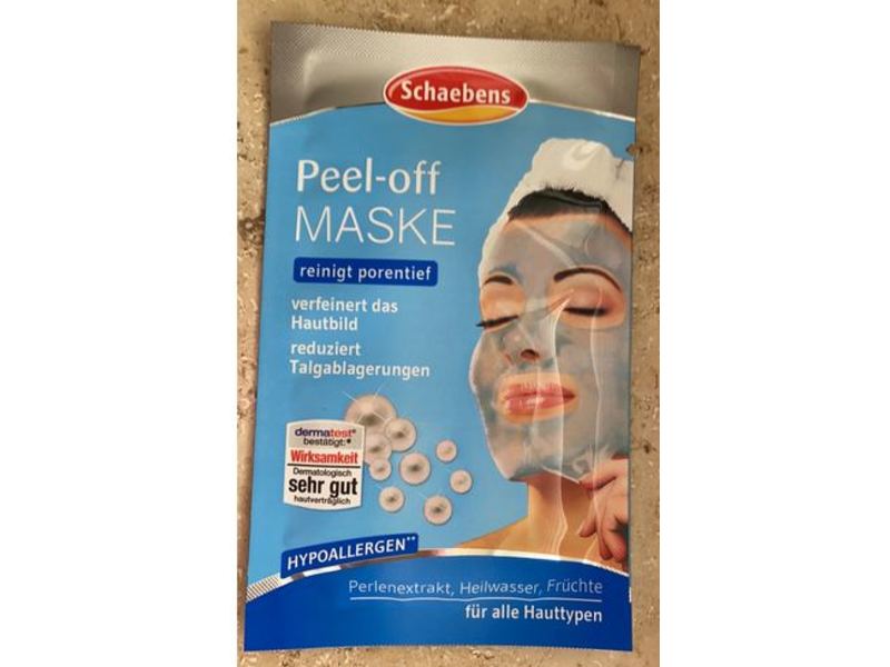 Schaebens Peel Off Maske, 15 mL, Pack Of 10