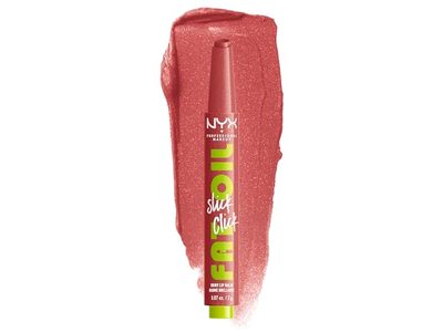 Nyx Professional Makeup Slick Click Shinny Lip Balm, No Filter Needed, 0.07 oz/2 g
