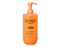 NatureWell Exfoliating Body Wash, White Peach, 33 fl oz/975 mL - thumbnail 1