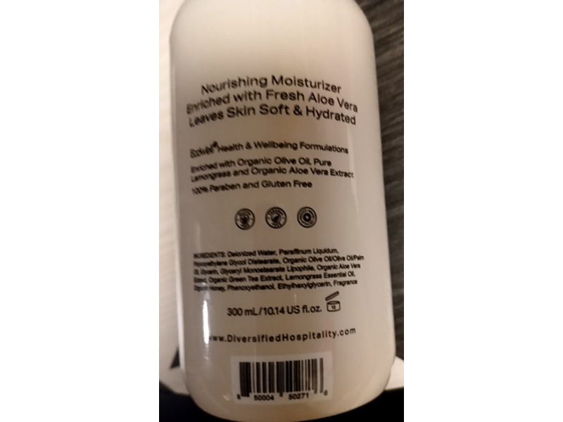 Terra Pure Spa Collection Lotion, Green Tea Lemongrass, 10.14 fl oz/300 mL