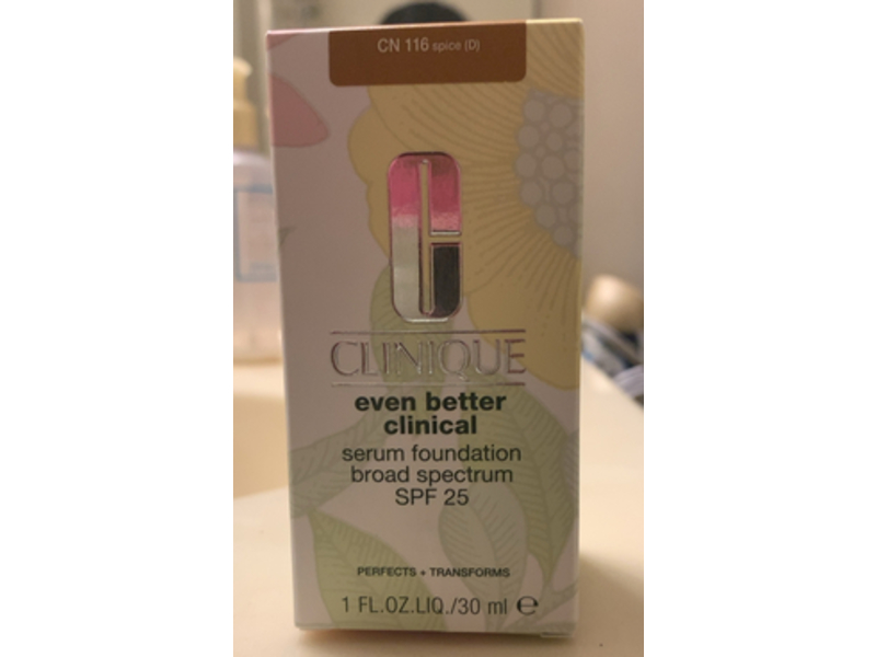 Clinique Even Better Clinical Serum Foundation Broad Spectrum, CN 116 Spice, SPF 25, 1fl oz/30 mL