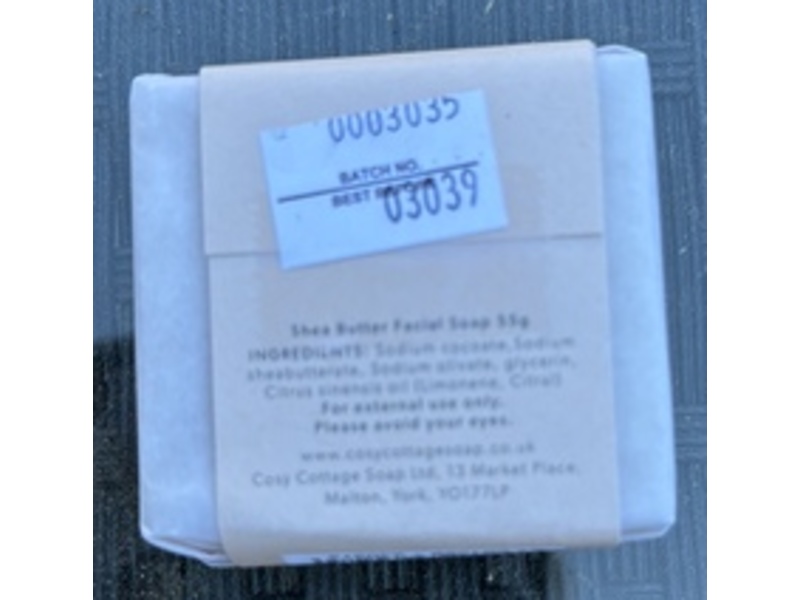 Cost Cottage Moisturising Facial Soap, Shea Butter, 55 g