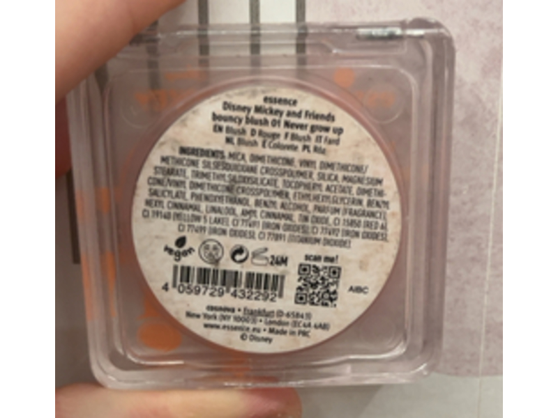 Essence Disney Mickey & Friends Bouncy Blush, 01 Never Grow Up, 0.28 oz/8 g