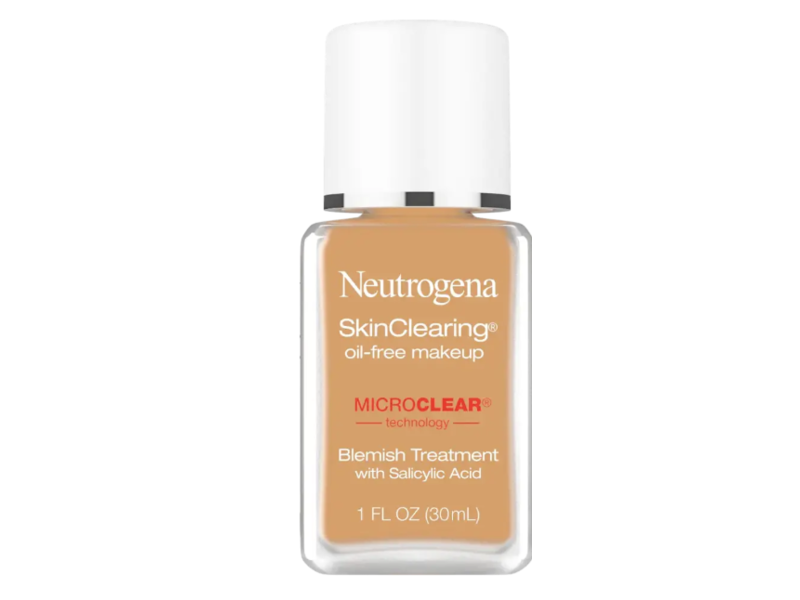 Neutrogena Skin Clearing Makeup, 85 Honey, 1 fl oz/ 30 mL