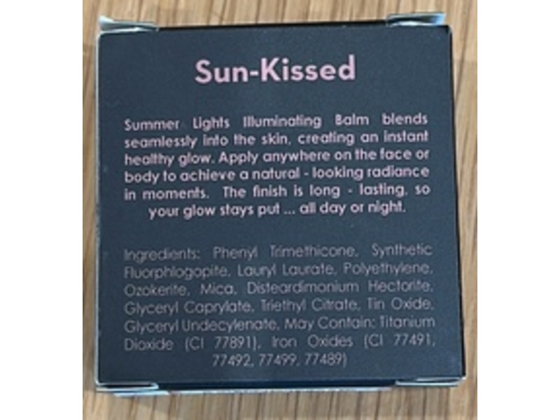 RCMA Makeup Summer Lights Illuminating Cream Highlighter, Sun-Kissed, 0.5 oz/14 g