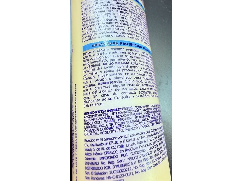 Firenze Professional Thermal Protection Proteins Spray, 10.1 fl oz/300 mL