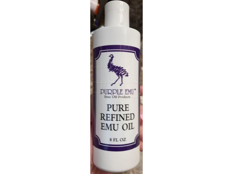 Purple Emu Pure Refined Emu Oil, 8 fl oz