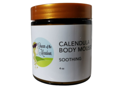 Queen Of The Meadow Calendula Body Mousse, 4 oz