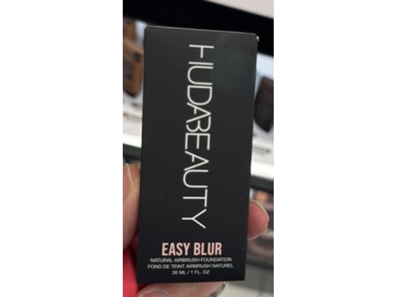 Huda Beauty Easy Blur Natural Airbrush Foundation, Macaroon 230N, 1 fl oz/30 mL